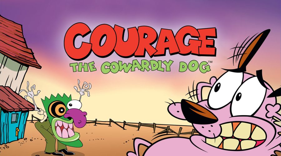 Courage the Cowardly Dog Animasi Gabungan Horor & Komedi