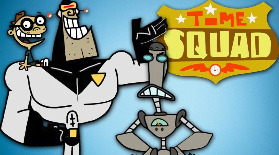 Time Squad Animasi Agen Waktu yang Melakukan Perjalanan Ke Masa Lalu