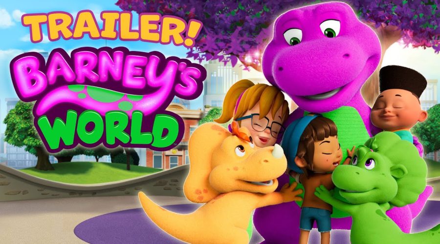 Barneys World Berpetualang Seru Bersama Dinosaurus Ungu